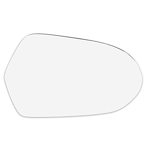 X AUTOHAUX Car Rearview Mirror Glass Replacement with Backing Plate Heated Right Side Passenger Side for Audi A6 Quattro S6 X AUTOHAUX Car Rearview Mirror Glass Replacement with Backing Plate Heated Right Side Passenger Side for Audi A6 Quattro S6