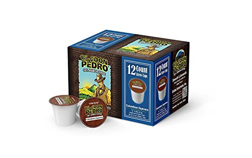 Cafe Don Pedro Colombian Supremo 72 Count Kcup Low-Acid Coffee
