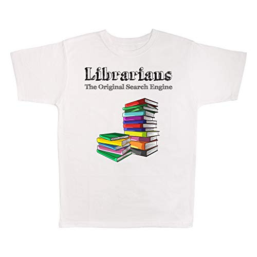 4 All Times Librarians The Original Search Engine T-Shirt White