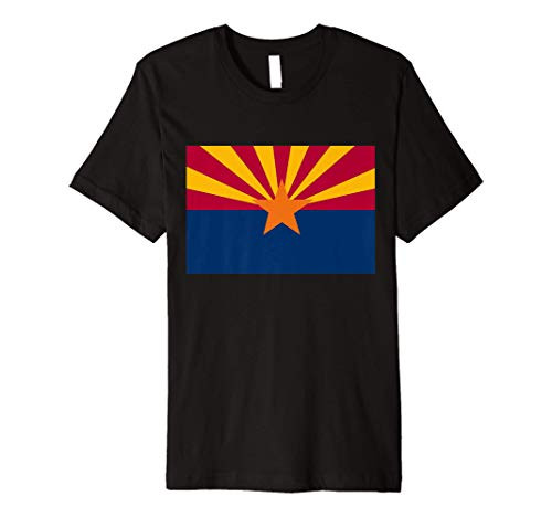 Arizona Flag State Pride Gifts Premium T-Shirt