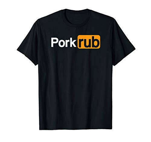 Mens "Pork Rub" T-Shirt - Funny BBQ Shirt - Barbecue T-Shirt