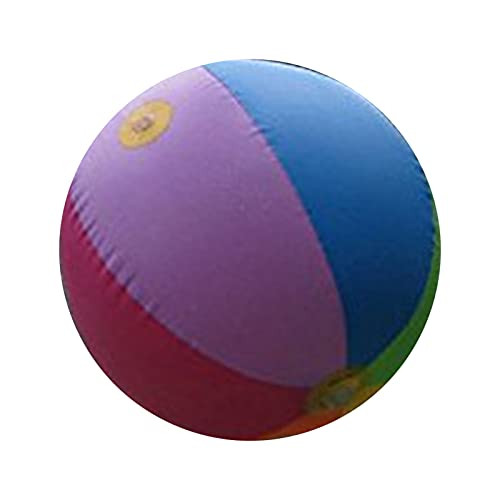 CERISIAANN Inflatable Water Ball,Rainbow Colored Inflatable Beach Balls Water Spray Ball, Summer Water Sports Splash Spray Toy for for Outdoor Water Activities  and  Parties