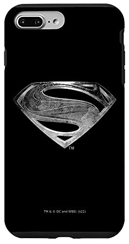 iPhone 7 Plus/8 Plus Zack Snyder's Justice League Superman Symbol Black Suit Case