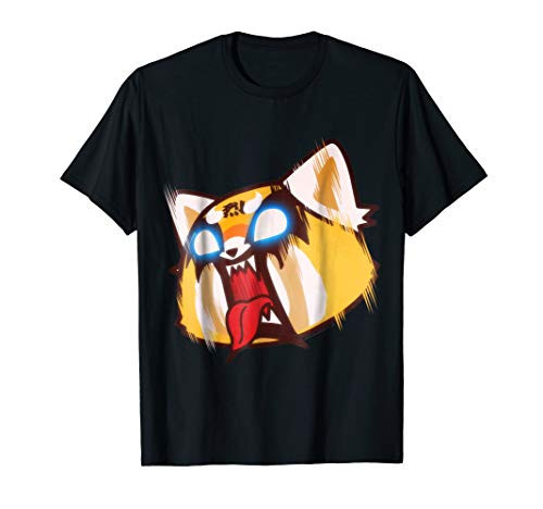 Aggretsuko Screaming Rage Tee Shirt Aggretsuko Screaming Rage Tee Shirt