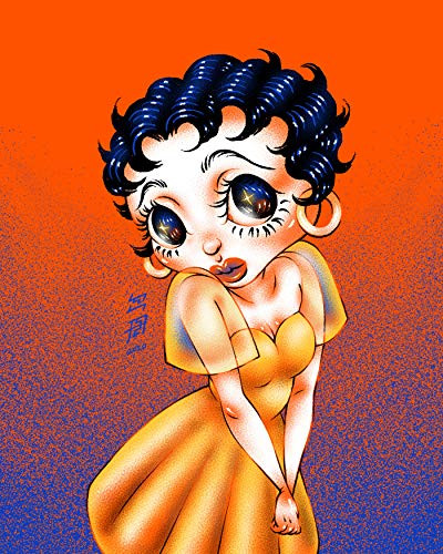 Betty Boop wall decor POSTER/Sexy Animated Cartoon Figure/Bimbo Ko Ko/Betty Boop gifts/Betty Boop cartoon series print