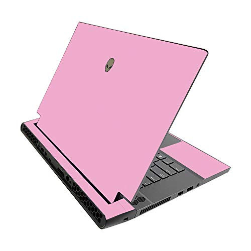 MIGHTY SKINS Skin for Alienware M15 R3 -2020-  and  M15 R4 -2021- - Solid Pink - Protective Viny wrap - Easy to Apply and Change Style - Made in The USA -ALWM15R320-Solid Pink-