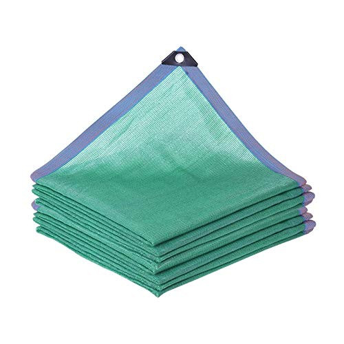LLCY Shade Cloth 70 percent Green Shade Cloth, Edge with Buttonhole, Resistant Garden Shade Cloth with Taped Edge for Plants Greenhouse Swimming Pool Patio Shade tarp -Color - Green, Size - 2x2m- LLCY Shade Cloth 70 percent Green Shade Cloth, Edge with Buttonhole, Resistant Garden Shade Cloth with Taped Edge for Plants Greenhouse Swimming Pool Patio Shade tarp -Color - Green, Size - 2x2m-