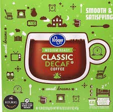 Kroger Classic Decaf Coffee K-Cups (48 Count)