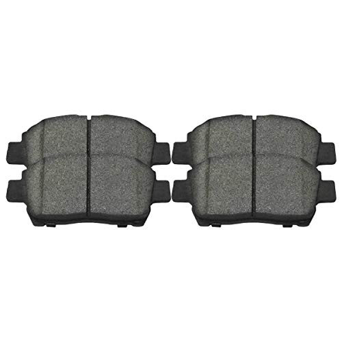 AutoShack SCD822 Front Driver and Passenger Side Ceramic Disc Brake Pad Set Replacement for 2000-2005 Toyota MR2 Spyder 2000 Celica 2001-2009 Prius 2001-2005 Echo 2004-2006 Scion xA xB 2012-2015 iQ