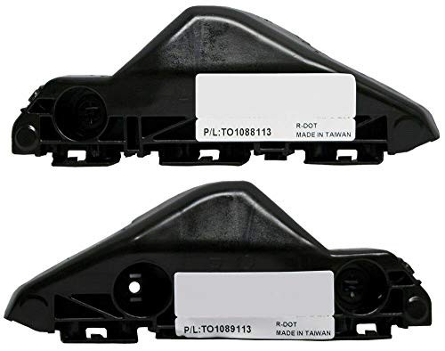 Compatible With Yaris Sedan 2007 2008 2009 2010 2011 2012 Front Bumper Bracket Right  and  Left