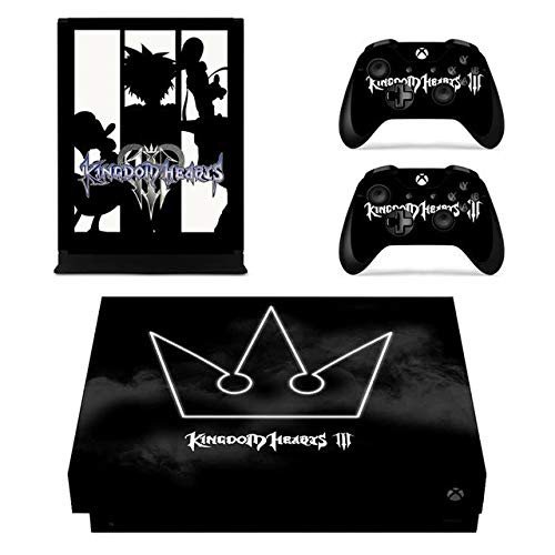 Vinyl Skin Sticker Cover Decal for Microsoft Xbox One X Console and Remote Controllers Play video games HD Printing Only Xbox One X