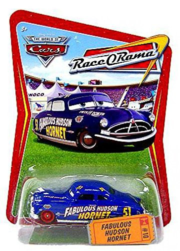 Disney / Pixar CARS Movie 1:55 Die Cast Car Series 4 Race-O-Rama Fabulous Hudson Hornet