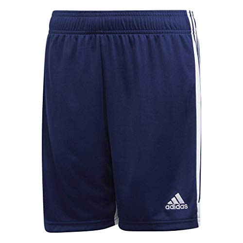 adidas Boys' Tastigo 19 Shorts, Dark Blue/White, Small