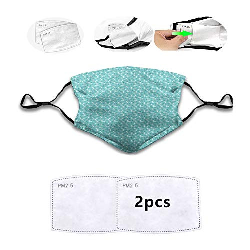 Made in USA Fashion Face mask,Animal Footprints and Bone Food in Repeating Arrangement,Face Mask Reusable Washable Masks Cloth for Men and Women-S- Made in USA Fashion Face mask,Animal Footprints and Bone Food in Repeating Arrangement,Face Mask Reusable Washable Masks Cloth for Men and Women-S-