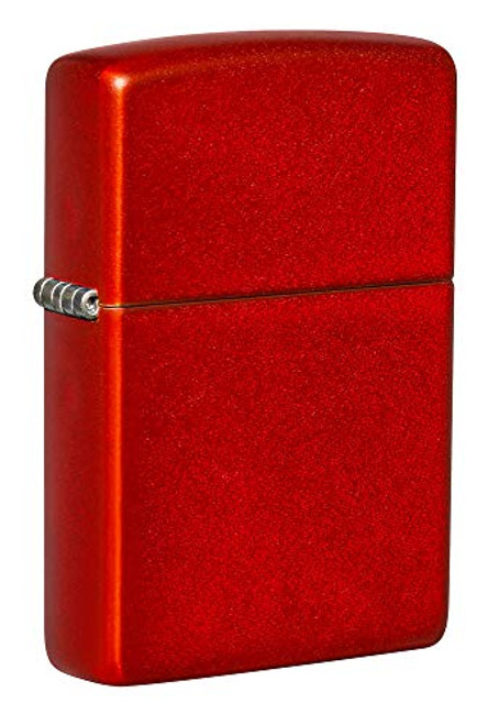 Zippo Metallic Red Matte Pocket Lighter