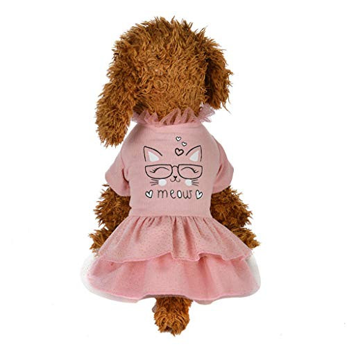 Wouke Dog Dress Clothes Grid Skirt for Small Medium Princess Dress Pet Cat Puppy Costumes Apparel Wouke Dog Dress Clothes Grid Skirt for Small Medium Princess Dress Pet Cat Puppy Costumes Apparel