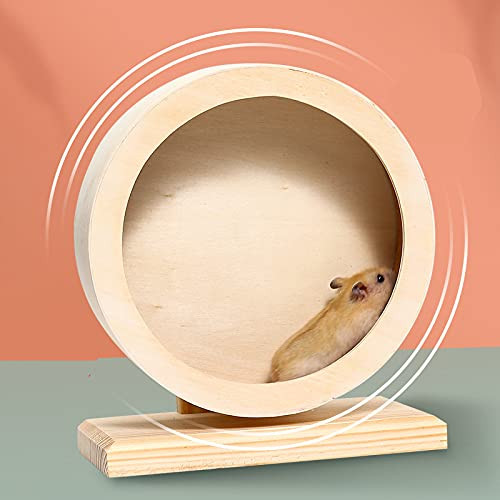 Chuanhao Small Pets Exercise Wheel Wooden Mute Running Spinner Wheel Play Toy for Hamster Gerbil Chinchillas Guinea Pigs Chuanhao Small Pets Exercise Wheel Wooden Mute Running Spinner Wheel Play Toy for Hamster Gerbil Chinchillas Guinea Pigs