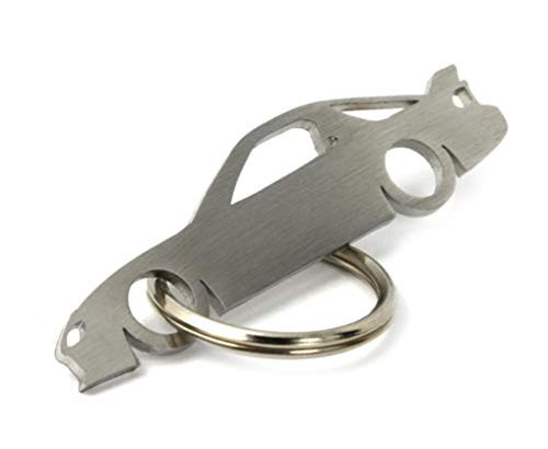 Mazda RX-7 FD Rotary Machined Stainless Steel JDM Drift Tuner Car Key Ring Chain