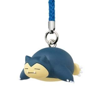 Takara Pokemon Netsuke Figure Strap Every Body's Friends~ 143 Kabigon Snorlax?
