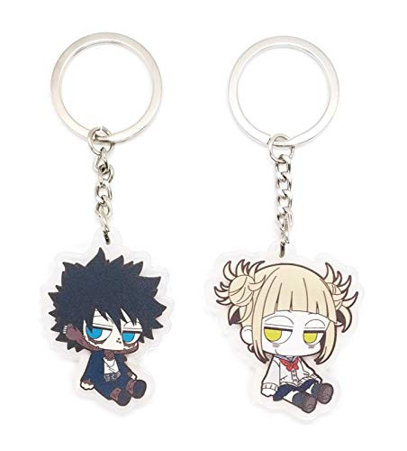 EBTY-Dreams Inc. - Set of 2 My Hero Academia -Boku no Hero Academia- Anime Acrylic Keychain Toga Himiko, Dabi