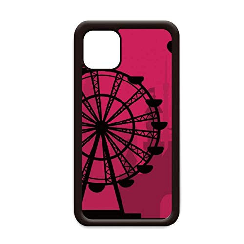 Balloon Ferris Wheel Amusement Park for iPhone 12 Pro Max Cover for Apple Mini Mobile Case Shell