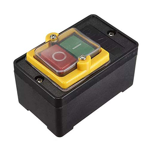 Atfipan AC 380V 10A ON/OFF Waterproof Push Button Switch KAO-5/BSP210F-1B Push Button