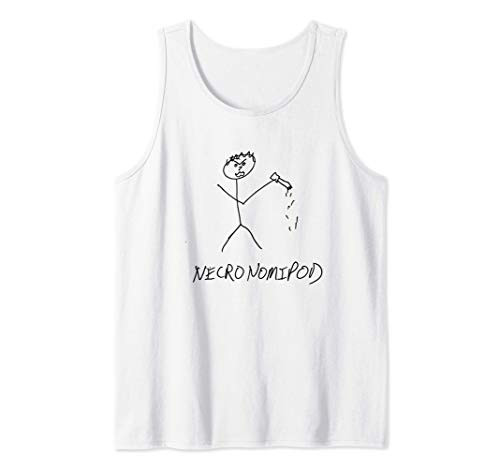 Necronomipod Stick Figure Mike Tank Top