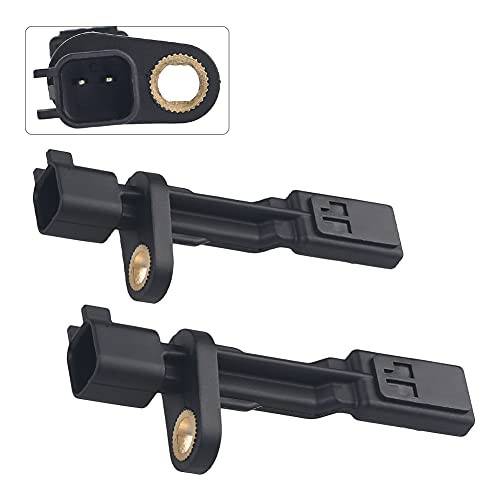 WMPHE Compatible with 2 PCS Rear Left and Right ABS Wheel Speed Sensor Dodge Nitro 2007 2008 2009 2010 2011 Jeep Liberty 2008 2009 2010 2011 2012 Jeep Wrangler 2007-2018 Replace OE  52125003AB