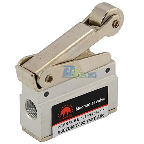 Utini Good Quality 1/8" Mechanical Push Button Valve NPT Pneumatic Air Valve