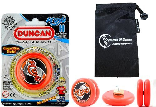 Duncan PROYO YoYo -Orange- Pro String Trick YoYos with Travel Bag Pro YoYos For Kids and Adults Duncan PROYO YoYo -Orange- Pro String Trick YoYos with Travel Bag Pro YoYos For Kids and Adults