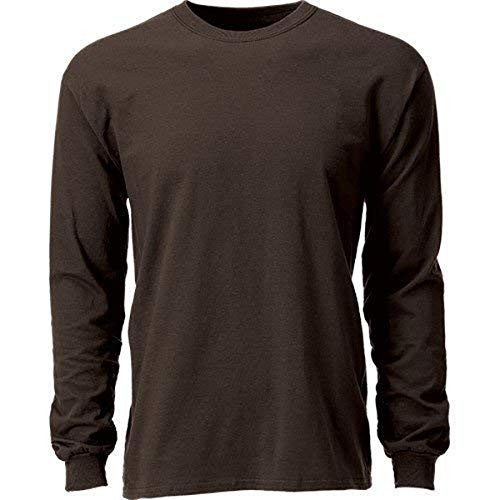 Ouray Sportswear Ouray Long Sleeve Tee, Cigar, Medium