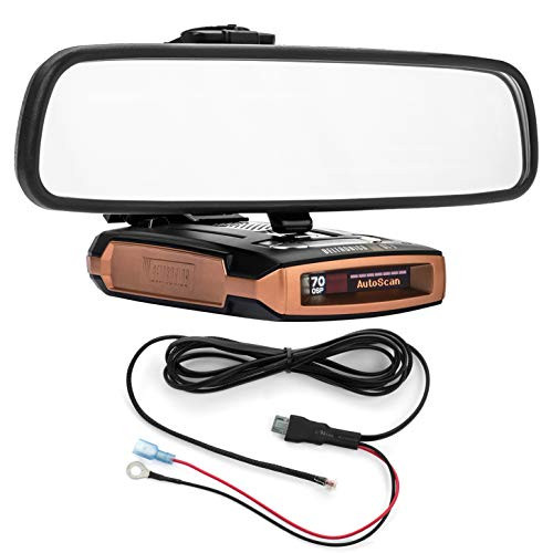 Radar Mount Mirror Mount Radar Detector Bracket + Direct Wire Power Cord - Escort MAX MAX2