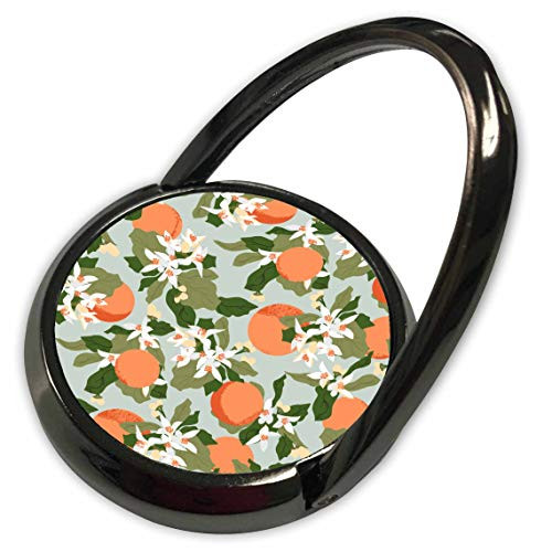 3dRose Janna Salak Designs Florals and Fruits - Orange Blossoms Mint - Phone Rings -phr-341377-1- 3dRose Janna Salak Designs Florals and Fruits - Orange Blossoms Mint - Phone Rings -phr-341377-1-