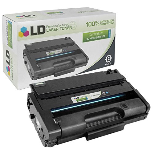 LD Remanufactured Toner Cartridge Replacement for Ricoh 406989 High Yield (Black)