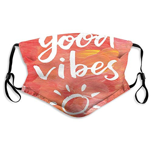 Women Men Boys Girls,Artistic Brushstrokes Positive Life Message Hand Drawn Sun Figure Print,Half Face Mouth Mask Breathable Mouth Muffle For, Travel, Outdoor-M- Women Men Boys Girls,Artistic Brushstrokes Positive Life Message Hand Drawn Sun Figure Print,Half Face Mouth Mask Breathable Mouth Muffle For, Travel, Outdoor-M-