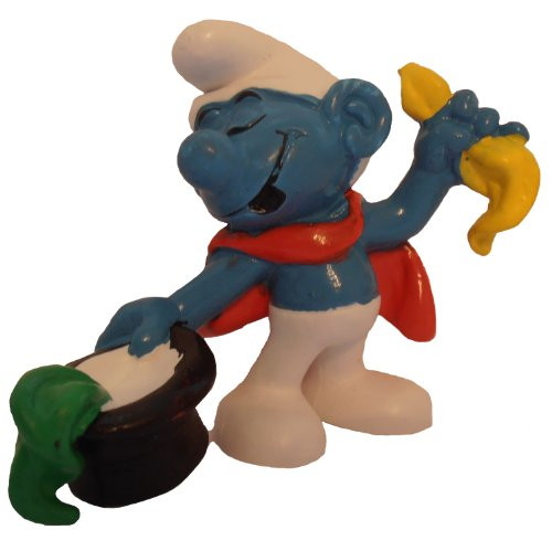 Schleich The Smurfs Figure - The Magician Smurf -20114-