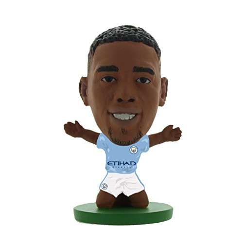 SoccerStarz SOC1151 Man City Gabriel Jesus 2018 Version Home Kit Figures