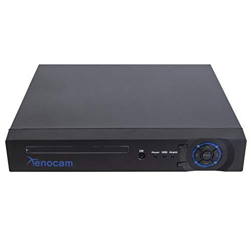 Xenocam 4CH 1080N Hybrid 5-in-1 AHD DVR (1080P NVR+1080N AHD+960H Analog+TVI+CVI) Standalone DVR CCTV Surveillance Security System Video Recorder Motion Detection HDD & Cameras not Included