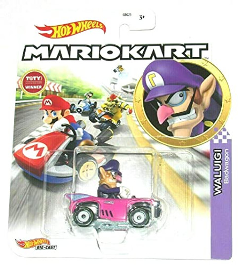DieCast Hotwheels Mario Kart Waluigi Badwagon - Toty Winner 2021 DieCast Hotwheels Mario Kart Waluigi Badwagon - Toty Winner 2021