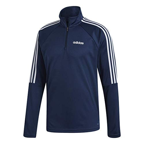 adidas mens Sereno 19 Training Top Collegiate Navy/White/White Small