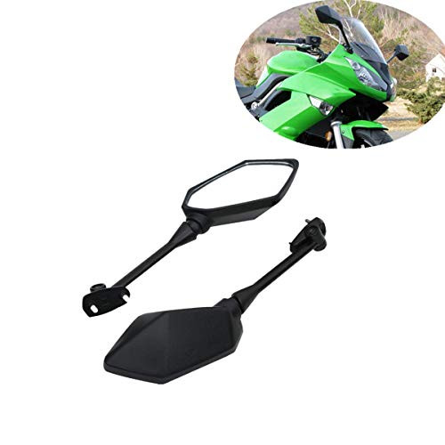 TCT-MT Pair Side Rear View Mirrors For KAWASAKI NINJA 650R ER6F ER-6F 2009-2016 Black