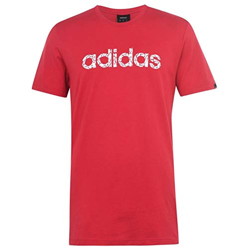adidas mens Linear Camo Tee Red/White XX-Large
