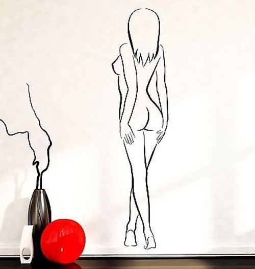 Wall Decal Sexy Naked Nude Girl Woman Beauty Vinyl Sticker -vs3595- Wall Decal Sexy Naked Nude Girl Woman Beauty Vinyl Sticker -vs3595-