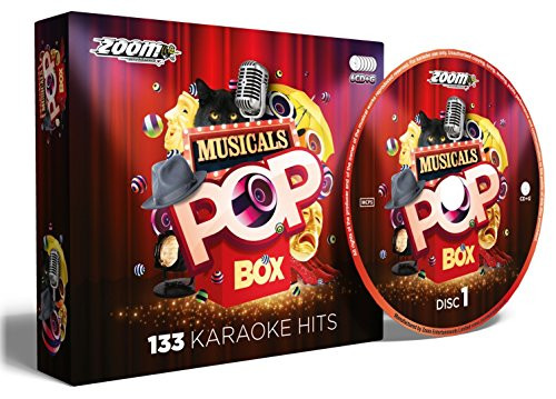 Zoom Karaoke Musicals Pop Box Party Pack - 6 CD plusG Box Set - 133 Songs Zoom Karaoke Musicals Pop Box Party Pack - 6 CD plusG Box Set - 133 Songs
