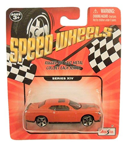Speed Wheels 2008 Dodge Challenger SRT8 ~ Burnt Orange with Stripe -Series XIV-