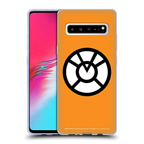 Head Case Designs Officially Licensed Green Lantern DC Comics Orange Lantern Corps Soft Gel Case Compatible with Samsung Galaxy S10 5G Head Case Designs Officially Licensed Green Lantern DC Comics Orange Lantern Corps Soft Gel Case Compatible with Samsung Galaxy S10 5G