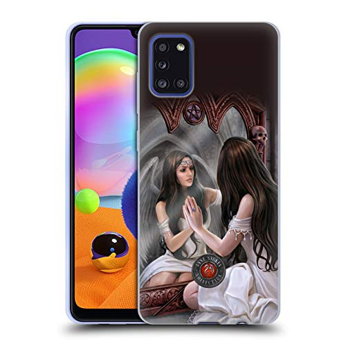 Head Case Designs Officially Licensed Anne Stokes Magic Mirror Fantasy Soft Gel Case Compatible with Samsung Galaxy A31 -2020-