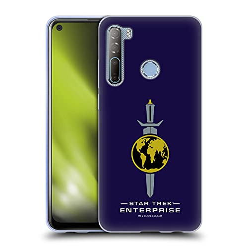 Head Case Designs Officially Licensed Star Trek Terran Empire Mirror Universe Badges ENT Soft Gel Case Compatible with HTC Desire 20 Pro