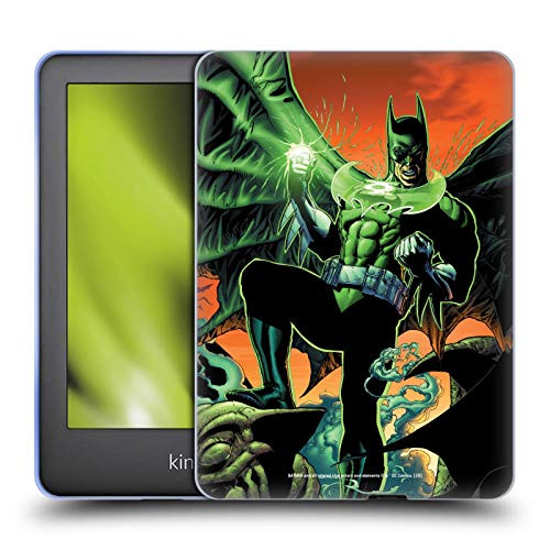 Head Case Designs Officially Licensed Batman DC Comics Green Lantern Iconic Comic Book Costumes Soft Gel Case Compatible with Basic Kindle 10th Gen -2019-