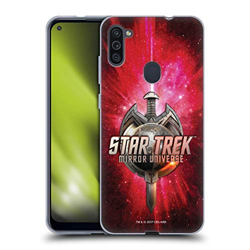 Head Case Designs Officially Licensed Star Trek Terran Empire Sword  and  Globe Logo Mirror Universe TNG Soft Gel Case Compatible with Samsung Galaxy M11 -2020-